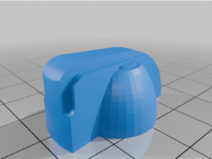 Chicken Head Potentiometer Knob, fits 6mm D Shaft by thewheelman282