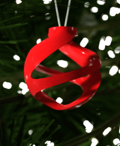 Christmas Ornament Plushy Swirls 005 - 3D model by NodeMade on Thangs
