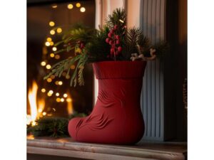 Christmas Stocking Vase by decorartor