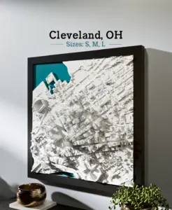 Cleveland, OH - S, M, L, & XL - 3D model by Micropolitan on Thangs