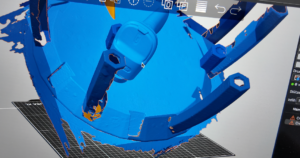 Creality Raptor scan in Revo Scan Software