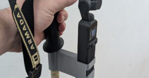 DJI Osmo Pocket 2 - Ski Pole Clip by ByteBasher | Download free STL model