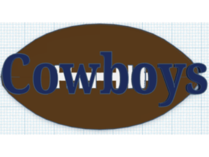 Dallas Cowboys logo by Kool-Printer