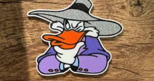 Darkwing Duck Magnet (multi-color)(8x3mm magnets) by omiedude | Download free STL model