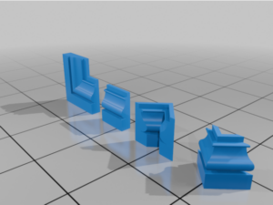 Decorative Moulding set ,For dolls house furnishings ect by 134B29F