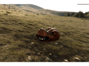 Dino Head by iramzq