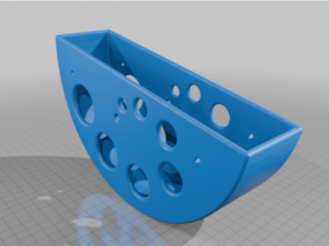 Disc golf cart double putter holder by Brandenm