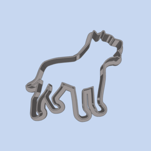 Download Free Stl American Pit Bull Terrier (1) COOKIE CUTTERS, MOLD FOR CHILDREN, BIRTHDAY PARTY