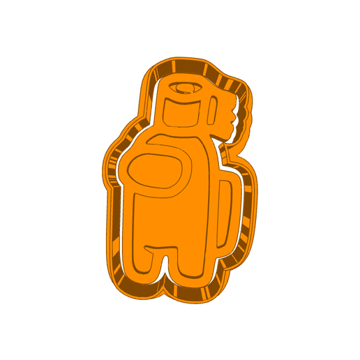 Download Free Stl Among Us  (13)   CUTTER AND STAMP, COOKIE CUTTER, FORM STAMP, COOKIE CUTTER, FORM