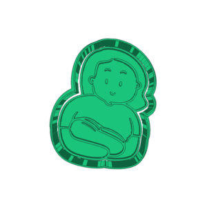 Download Free Stl Baby and pregnant woman, maternity (8)  CUTTER AND STAMP, COOKIE CUTTER, FORM STAMP, COOKIE CUTTER, FORM