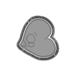 Download Free Stl Cutter and stamp, cookie cutter, form Pokemon Luvdisc