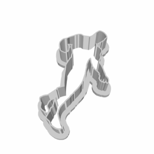 Download Free Stl Hero Super man cookie cutter, form