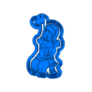 Download Free Stl Pluto Disney DOG  (16)   CUTTER AND STAMP, COOKIE CUTTER, FORM STAMP, COOKIE CUTTER, FORM