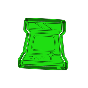 Download Free Stl arcade gaming (1)  CUTTER AND STAMP, COOKIE CUTTER, FORM STAMP, COOKIE CUTTER, FORM