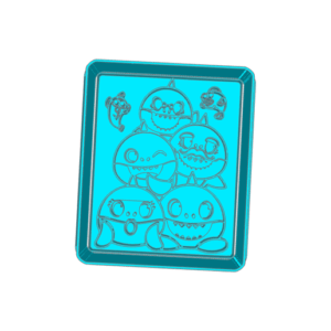 Download Free Stl baby shark  (3)   CUTTER AND STAMP, COOKIE CUTTER, FORM STAMP, COOKIE CUTTER, FORM