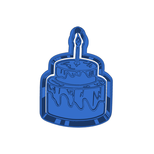 Download Free Stl birthday (21)   CUTTER AND STAMP, COOKIE CUTTER, FORM STAMP, COOKIE CUTTER, FORM