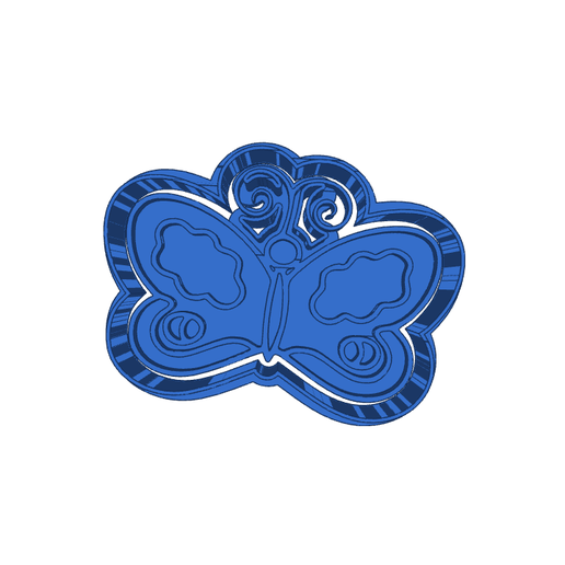 Download Free Stl butterfly (3)   CUTTER AND STAMP, COOKIE CUTTER, FORM STAMP, COOKIE CUTTER, FORM