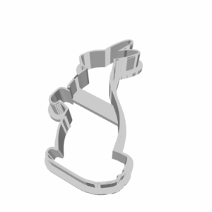 Download Free Stl cookie cutter Little bunny  Cut Out, Hare, Agriculture, Animal, Animal Wildlife