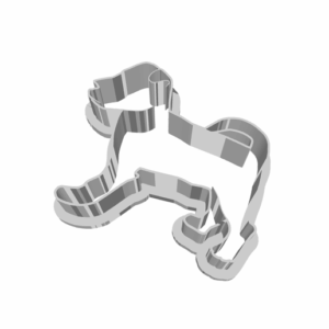 Download Free Stl cookie cutter Silhouette of puppy stock illustration Animal, Art, Black Color, Canine - Animal, Clip Art