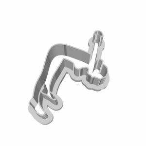 Download Free Stl cookie cutter Woman Stretching in Silhouette stock illustration Active Lifestyle, Adult, Back Lit, Bending, Black And White