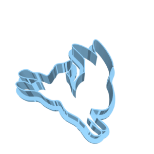 Download Free Stl cookie cutter of rabbit  bunny, easter