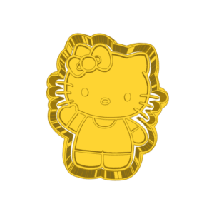Download Free Stl hello kitty  (13)  CUTTER AND STAMP, C CUTTER AND STAMP, COOKIE CUTTER, FORM STAMP, COOKIE CUTTER, FORM OOKIE CUTTER, FORM STAMP, COOKIE CUTTER, FORM