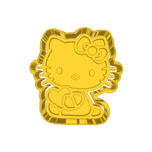 Download Free Stl hello kitty  (3)  CUTTER AND STAMP, C CUTTER AND STAMP, COOKIE CUTTER, FORM STAMP, COOKIE CUTTER, FORM OOKIE CUTTER, FORM STAMP, COOKIE CUTTER, FORM