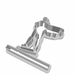 Download Free Stl super girl hero DC cookie cutter, form