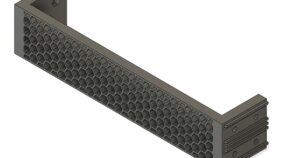 ESRack - Module - Vented Blank by EvilProphet | Download free STL model