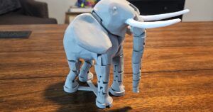 Elephant Stand by mhparsons | Download free STL model