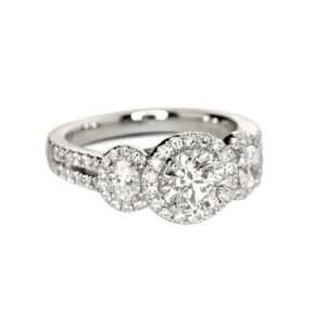 Fashion Jewelry 3D CAD Model Of Wedding Ring
