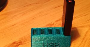 Flash Drive holder by 夜 | Download free STL model