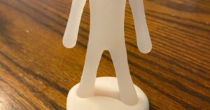 Flexyman Stand (for Flexymen Made of 15A Silicone or Higher)