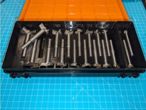 Forstner Drill storage for Gridfinity by Hagbaer