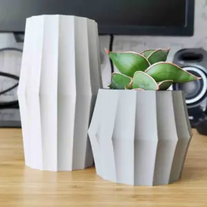 Free Home Decorations & Ornaments STL Download - Bamboo Pot and Planter - Vase mode designby SASSy Design