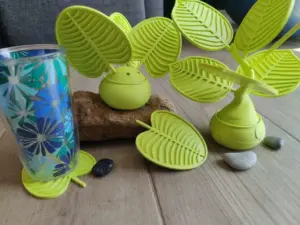 Free Home Decorations & Ornaments STL Download - leaf coastersby kot vsapogah