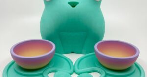 Frog Pond Tea Set by Polymaker Education | Download free STL model