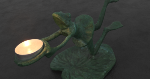 Frog tealight by effendi | Download free STL model