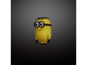 Funny nakd minion by chicopintado