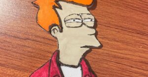 Futurama Philip J. Fry Keychain