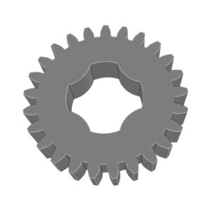 Gear Wheel PLN TTH25 BU00.50 SFT-SHD - SPN-GWH-0078 - 3D model by Stemfie3D on Thangs