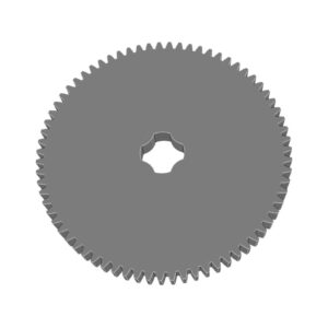 Gear Wheel PLN TTH71 BU00.50 SFT-SHD - SPN-GWH-0262 - 3D model by Stemfie3D on Thangs