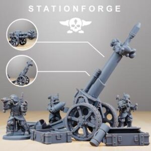 GrimGuard Light Artillery 3D Model