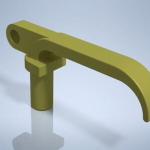 Handles for Turret Storage Boxes for M1A1/M1A2 Abrams in 1/16 Scale 3D Model
