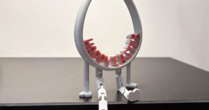 Happy Easter Egg articulated Legs decoration