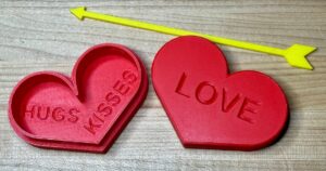 Heart Box with Arrow Lock by 3DBob | Download free STL model