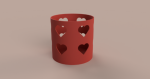 Heart Candle / Tealight Holder by Spark | Download free STL model