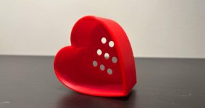 Heart Sand or Water Cup for Kids