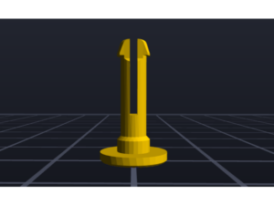 Heatsink Push Pin by avoev