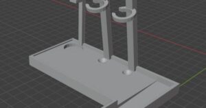 Holder for toothbrush and toothpaste. by Bertran B | Download free STL model